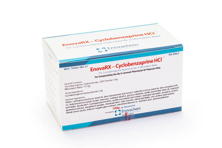 Cyclobenzaprine™ 2% 120gm Cream Kit - Proficient Rx